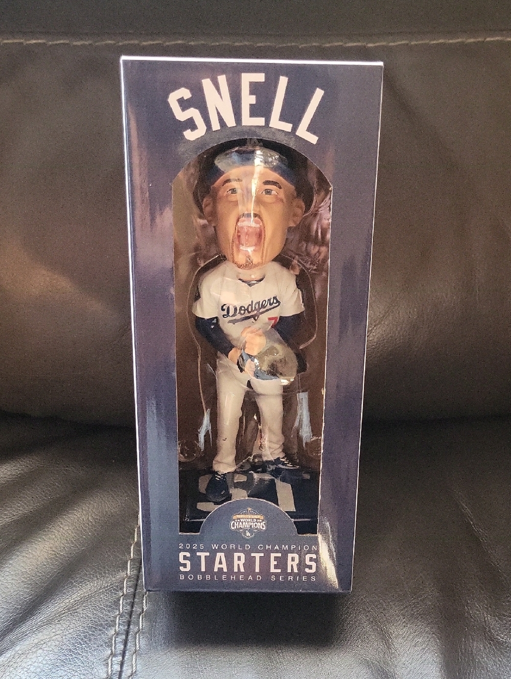 Snell Dodgers Blue Bobblehead - Starters Series